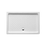 Receveur de douche italia 100 x 70 x 8 cm cramique blanc roca a3740ht000