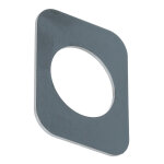 Rosace rectangle pour protection d48 p1 vachette 12482000