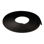 Rouleau de chant queue de sapin 15 / 21 mm x 25 m noir nordlinger 720020