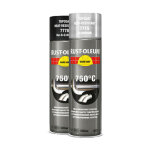 Rustoleum peinture finitions hard hat aluminium haute temprature 750 500ml - rust - oleum - 7715