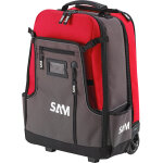 Sac � dos textile de 40 l avec trolley sam outillage bag - 5n noir - rouge