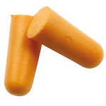 Sachet de 500 paires de bouchons d'oreilles jetables contre le bruit hgb03o orange singer recb01 orange ...