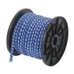 Sandow polypropylne 8 mm en bobine de 100 m standrard noir corderies tournonaises 55 / 1446