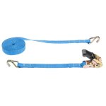 Sangle d'arrimage  crochets rapprochs 5m / 1t bleu - murtra - brico 1000 / 55 - 5bl