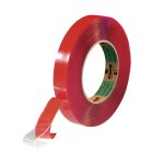 Scapa barnier ruban adh�sif double - face transparent en mousse 1 mm 10 m x 19 mm barnier 162060 blanc ...