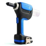 Riveteuse 18 v pour rivets aveugles d 2, 5 - 5 mm + 2 batteries 2 ah + chargeur + coffret scell - it ...