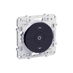 Interrupteur odace anthracite � 3 boutons mont�e / descente / stop pour volet schneider electric s546208 ...