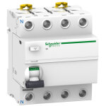 Interrupteur diff�rentiel 4p acti9 iid type ac 40 a 30 ma schneider electric a9r11440
