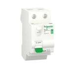 Interrupteur diff�rentiel resi9 xe 2p 30 ma 63 a type ac embrochable schneider electric r9erc263