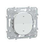 Schneider electric interrupteur mcanisme ovalis blanc 4 a zigbee pour volet roulant schneider s320567w ...