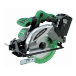 Scie circulaire 18 v d 165 mm 4 ah lame carbure gls hikoki c18dsl4a