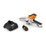 Scie de jardin 11 v gta 26 + 1 batterie + chargeur stihl ga01 - 011 - 6910