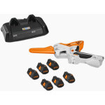 Scie de jardin 21 v gta 40. 0 + 6 batteries + chargeur stihl ga04 - 200 - 000