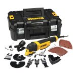 Scie oscillante 300w en coffret t - stak + accessoires - dewalt - dwe315kt - qs