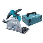 Scie plongeante 40v 165mm bluetooth xgt (sans batterie ni chargeur) + coffret makpac - makita - sp001gz03 ...