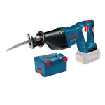 Scie sabre 18v gsa 18v - li professional (sans batterie ni chargeur) + coffret l - boxx - bosch - 060164j007 ...