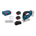 Scie sauteuse 18v gst 18 v - li b + 2 batteries procore 5, 5 ah + chargeur en coffret l - boxx - bosch ... Scie sauteuse 18v gst 18 v - li b + 2 batteries procore 5, 5 ah + chargeur en coffret l - boxx - bosch ...