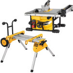 Scie � table 1850 w 210 mm avec pi�tement dewalt dwe7485rs - qs