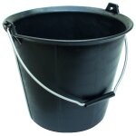Seau en plastique renforcé gradué 13l noir - taliaplast - 310107 Seau en plastique renforcé gradué 13l noir - taliaplast - 310107