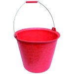 Seau en plastique renforcé gradué 13l rouge - taliaplast - 310109 Seau en plastique renforcé gradué 13l rouge - taliaplast - 310109