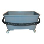 Seau rectangulaire en plastique 22 l brosserie thomas 1700 bleu