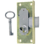 Select serrure � entailler de biblioth�que 514 axe 30 mm largeur 50 mm gauche avec 1 cl� devismes s514a30glbl ...