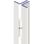 Notre selection barre de pivot cornière blanc droite hauteur 2200mm Notre selection barre de pivot cornière blanc droite hauteur 2200mm