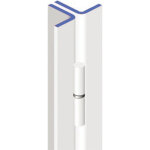 Notre selection barre de pivot cornière blanc gauche hauteur 2200mm Notre selection barre de pivot cornière blanc gauche hauteur 2200mm
