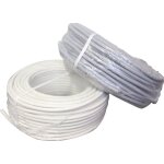Notre selection c�ble souple ho5 vv - f 50 m 2 x 1, 5 mm� blanc fils & cables 007405 (dpa) blanc
