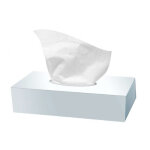 Notre selection carton de 40 botes de 100 mouchoirs ecolabel en ouate de cellulose blanc  2 plis 643728 ...