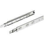 Notre selection paire coulisses  billes accruride 700mm sortie total noire - 422. 41. 370