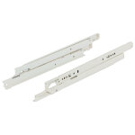 Notre selection paire coulisses  galets sortie total blanc 550mm 50kg - 423. 46. 756