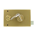 Serrure 1 point vega horizontal fouillot cylindre 45 mm droite jpm 120400 - 01 - 1a