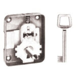 Serrure 70 spéciale edf 60x35mm c40 droite - vachette - 11432000 Serrure 70 spéciale edf 60x35mm c40 droite - vachette - 11432000
