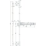Serrure anti panique push barre idea 3 points finition argent - iseo - 942308477ta Serrure anti panique push barre idea 3 points finition argent - iseo - 942308477ta