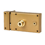 Serrure en applique horizontal � fouillot 45 mm 7000 gauche pollux 202110g