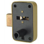 Serrure de bo�te aux lettres demi - tour 3 gorges gauche vachette 12013