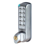 Serrure � code �lectronique j - tronic sur serrure tubulaire � p�ne demi - tour lokod 35500 - cs