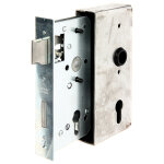 Serrure � cylindre 1 / 2 tour pour poign�e de 18 mm gah alberts 413422