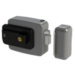 Serrure lectrique oltre cylindre rond galvanis dom nap7001002