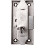 Serrure espagnolette 80 x 50 mm axe 30 mm longueur du canon 12 mm gauche finition fer devismes 12383 ...