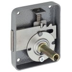 Serrure fa�on paris � gorge avex axe 30 mm droite devismes spsf481170304