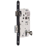 Serrure  larder d451 cl l axe 50 mm bout rond finition noir sans gche vachette 2687000