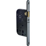 Serrure � larder multibat � bec de cane axe 50 mm finition noir � bout rond sans g�che r�versible jpm ...