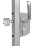Serrure ls type industriel pour portail coulissant tube 60mm argent - locinox - p00015129 - silv Serrure ls type industriel pour portail coulissant tube 60mm argent - locinox - p00015129 - silv