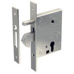 Serrure � mentonnet axe 60 mm mantion 0954