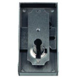 Serrure de meuble fer 528f axe 15 mm sans cl gauche devismes 3527215s