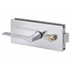 Serrure de milieu 9045 p�ne dormant demi - tour chrom� brillant metalux nm90451000