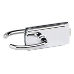 Serrure de milieu lagune 4361 bec de cane et bquilles avec dport chrom mat stremler assa abloy 4361. ...