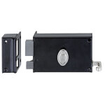 Serrure monopoint en applique 6 gorges horizontale tirage gauche heracles mx - 752 - 02